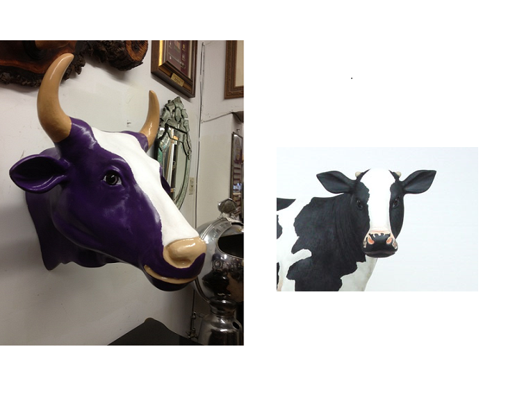 Milka Cow Head - Click Image to Close
